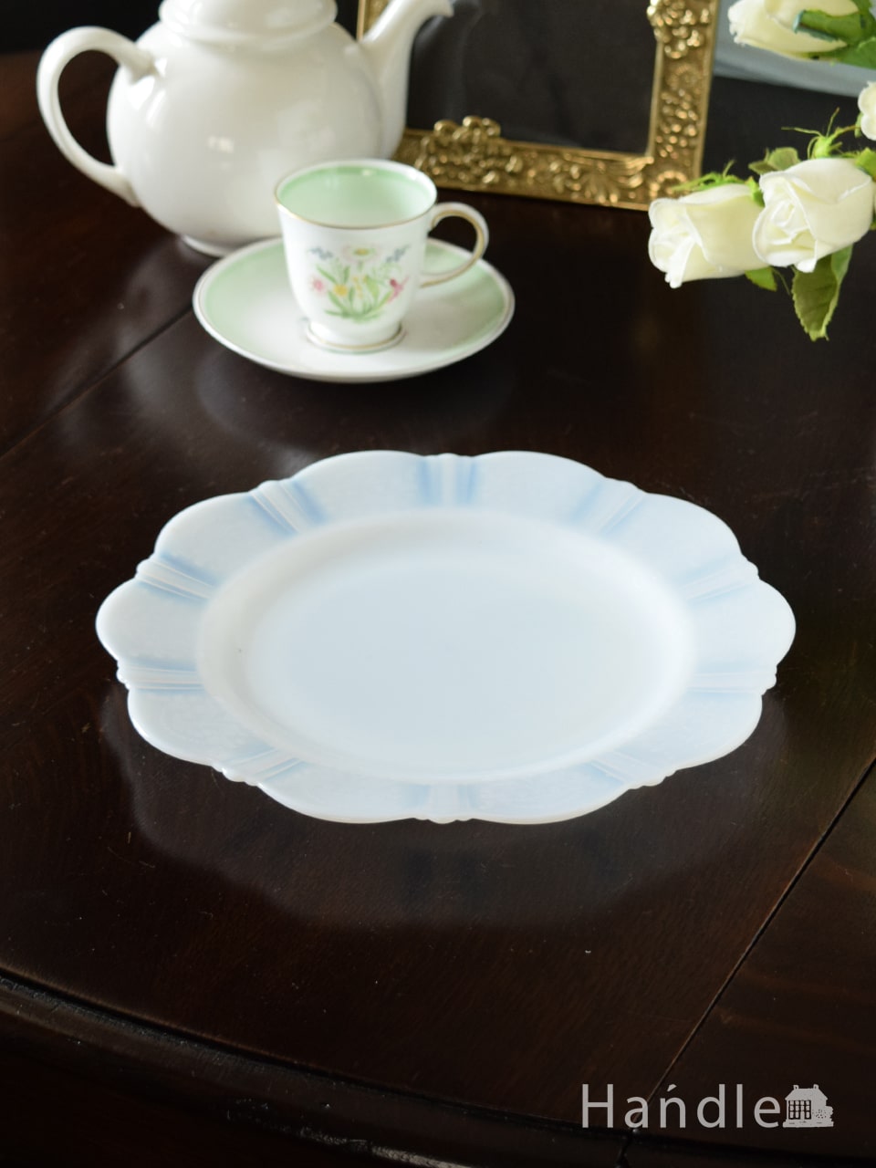 マクベスエバンスのアメリカンスウィートハート、ミルクガラスの