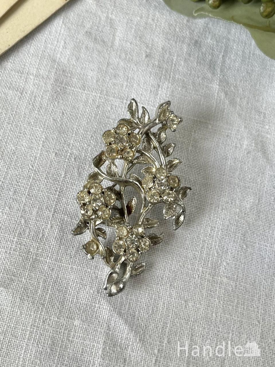 1940年代のアンティーク ブローチ（フラワー）(m-275-z)｜アンティーク雑貨