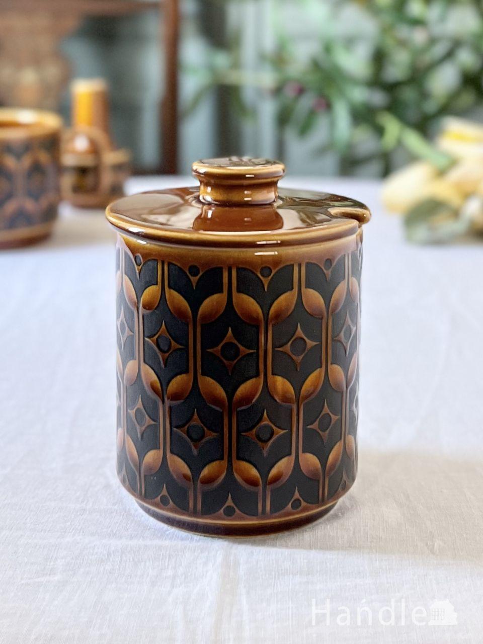 イギリスで見つけたビンテージのハニーポット（Honey Bee）、ミツバチ