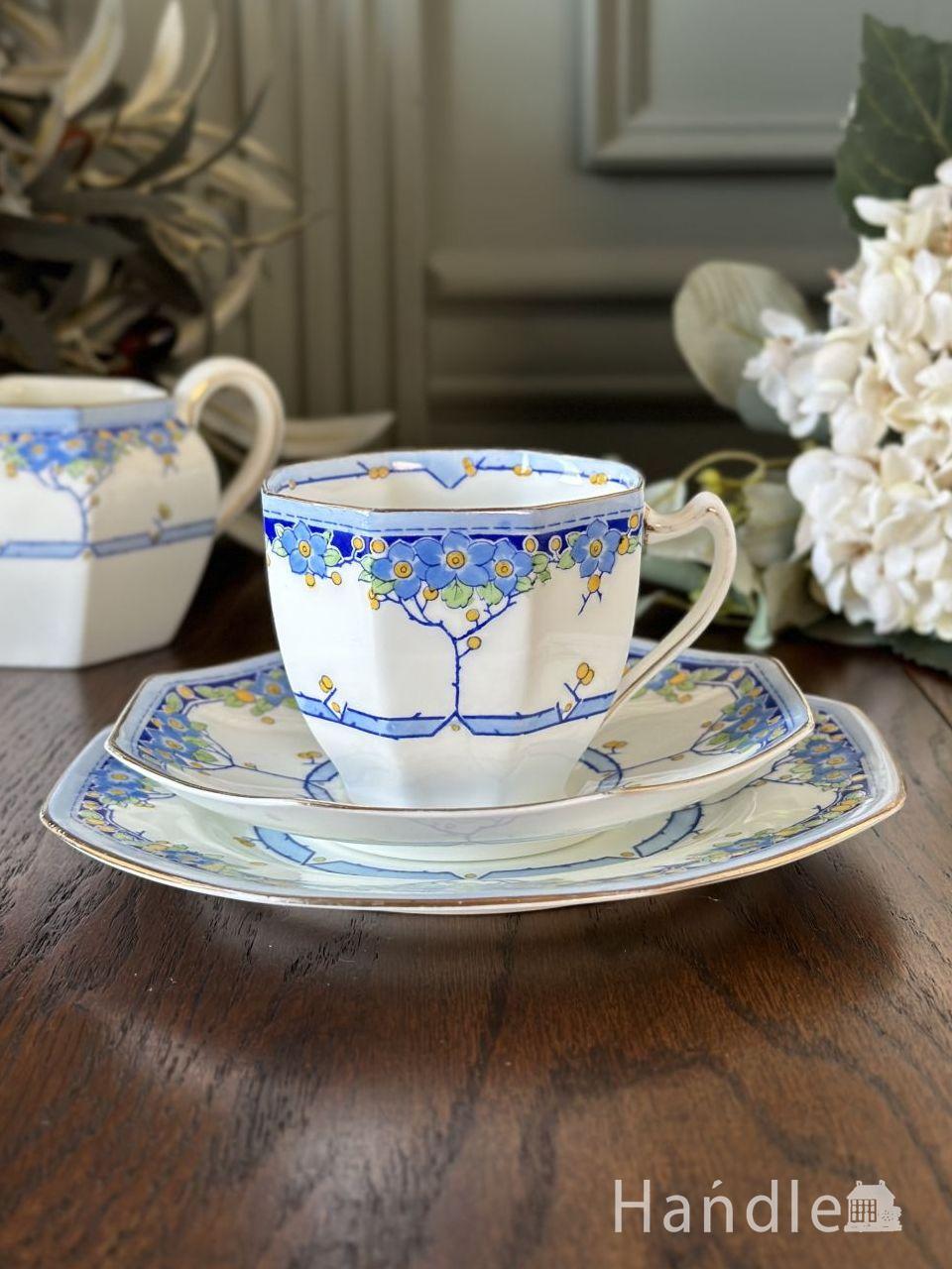 RoyalDoultonロイヤルドルトンの美しい食器、アールデコスタイルの