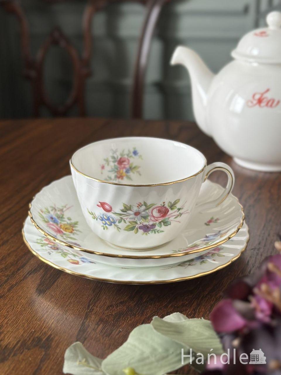 イギリスから届いたアンティークのミントン、マーロウ（MARLOW）の