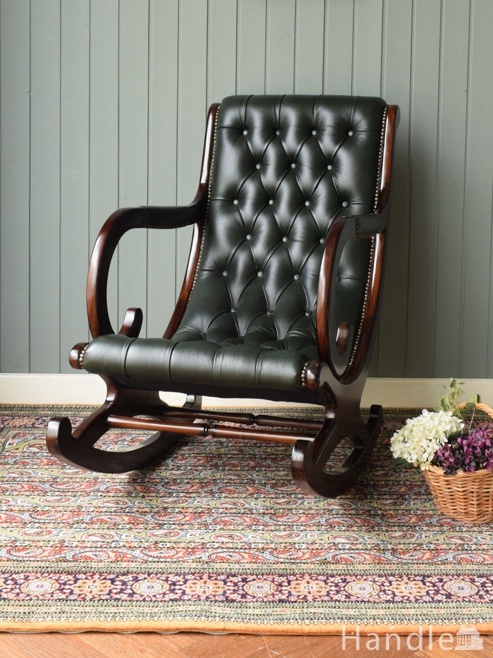 アーコール ウィンザーロッキングチェア[LY] (x-471-c)｜アンティーク