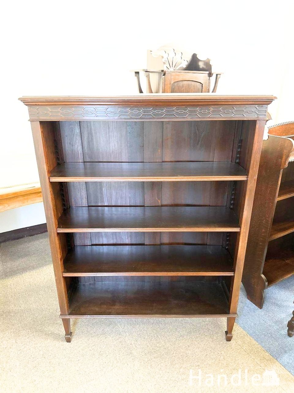 オールドパインのアンティーク家具、イギリスで見つけたオープンブック