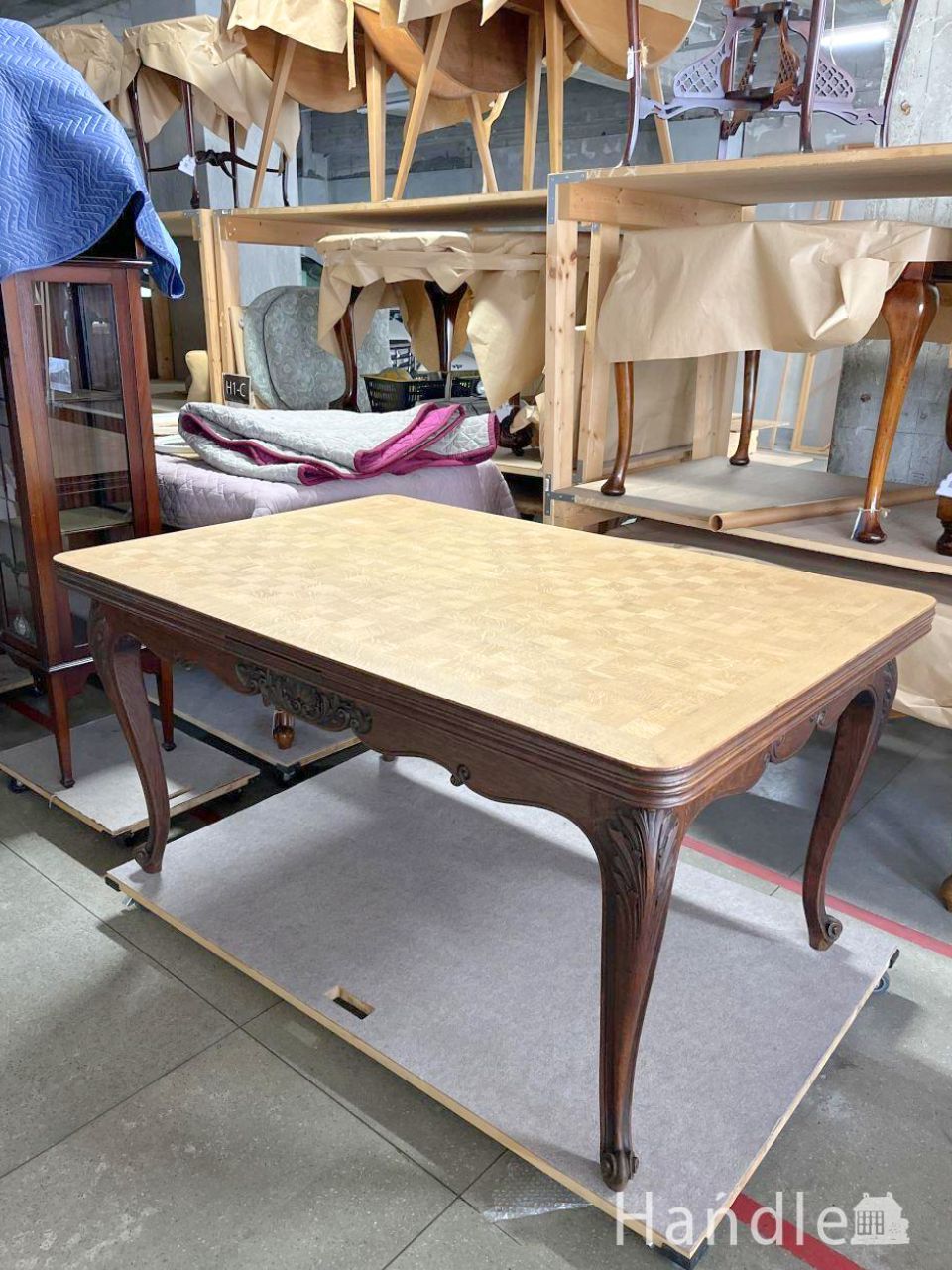 G-PLANデザインのダイニングテーブル、伸張できるヴィンテージ家具(x