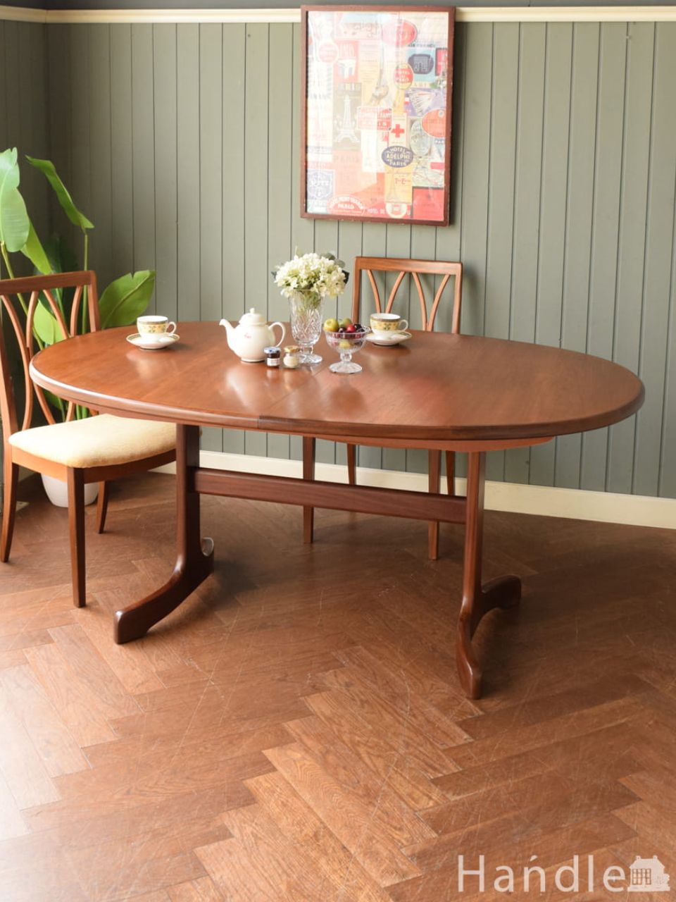 1930年代のアンティークのダイニングテーブル(x-386-f)｜アンティーク家具