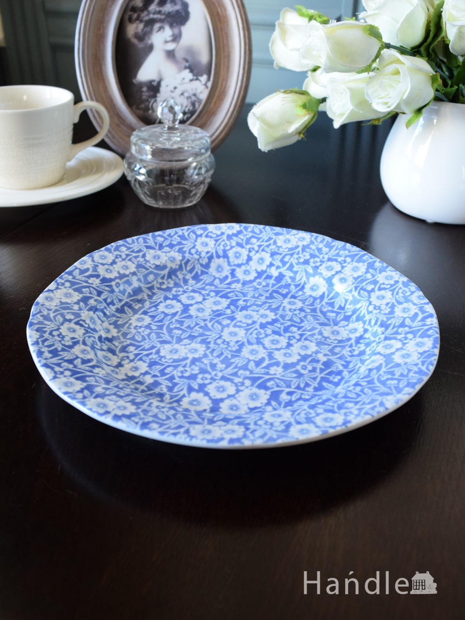 限定販売！英国バーレイ社のおしゃれな食器、 限定キャリコ柄の