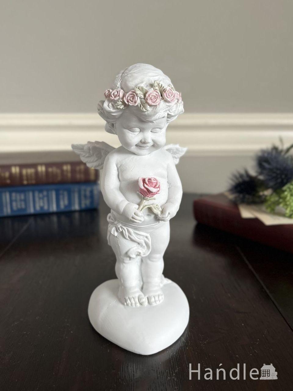 アンティーク風の可愛いディスプレイ雑貨、天使の形のデコラティブな