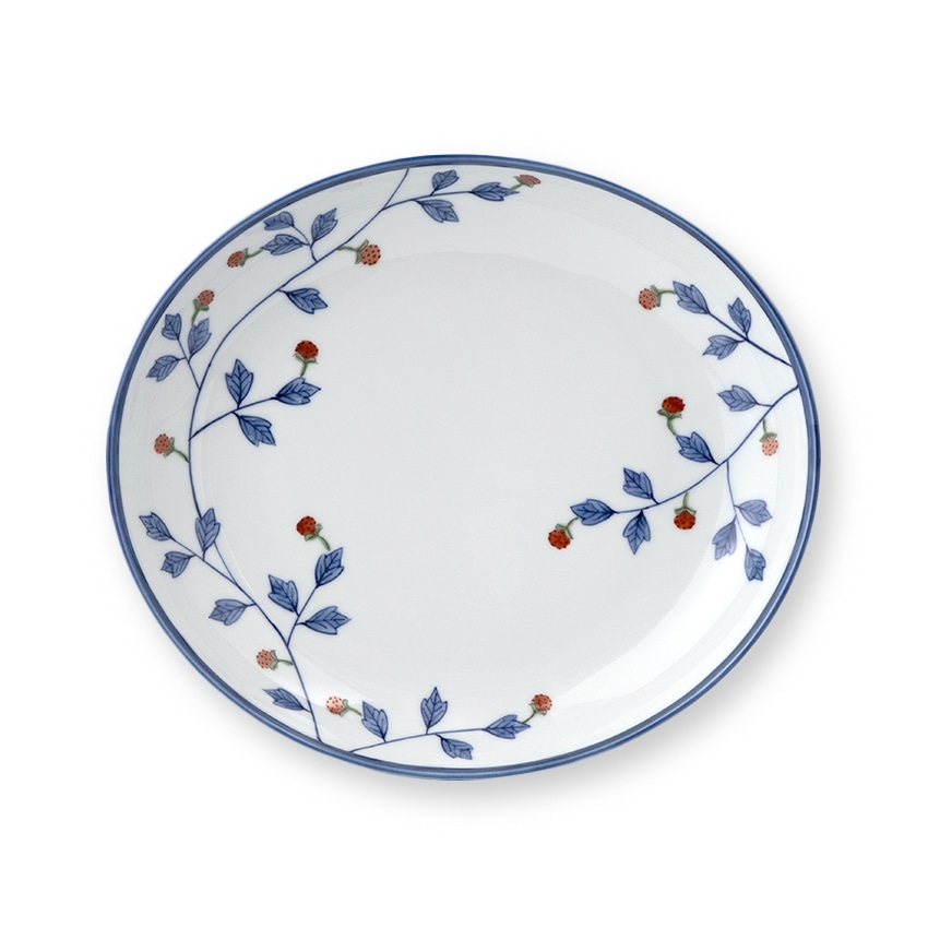 源右衛門窯 染錦苺絵(赤) 皿: TORIYOSE | HANEDA Shopping 羽田空港