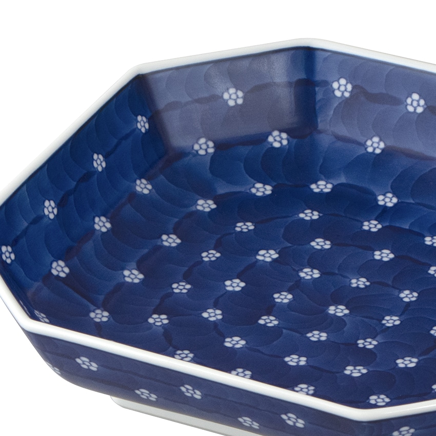 源右衛門窯 染付梅地紋 方皿: TORIYOSE | HANEDA Shopping 羽田空港