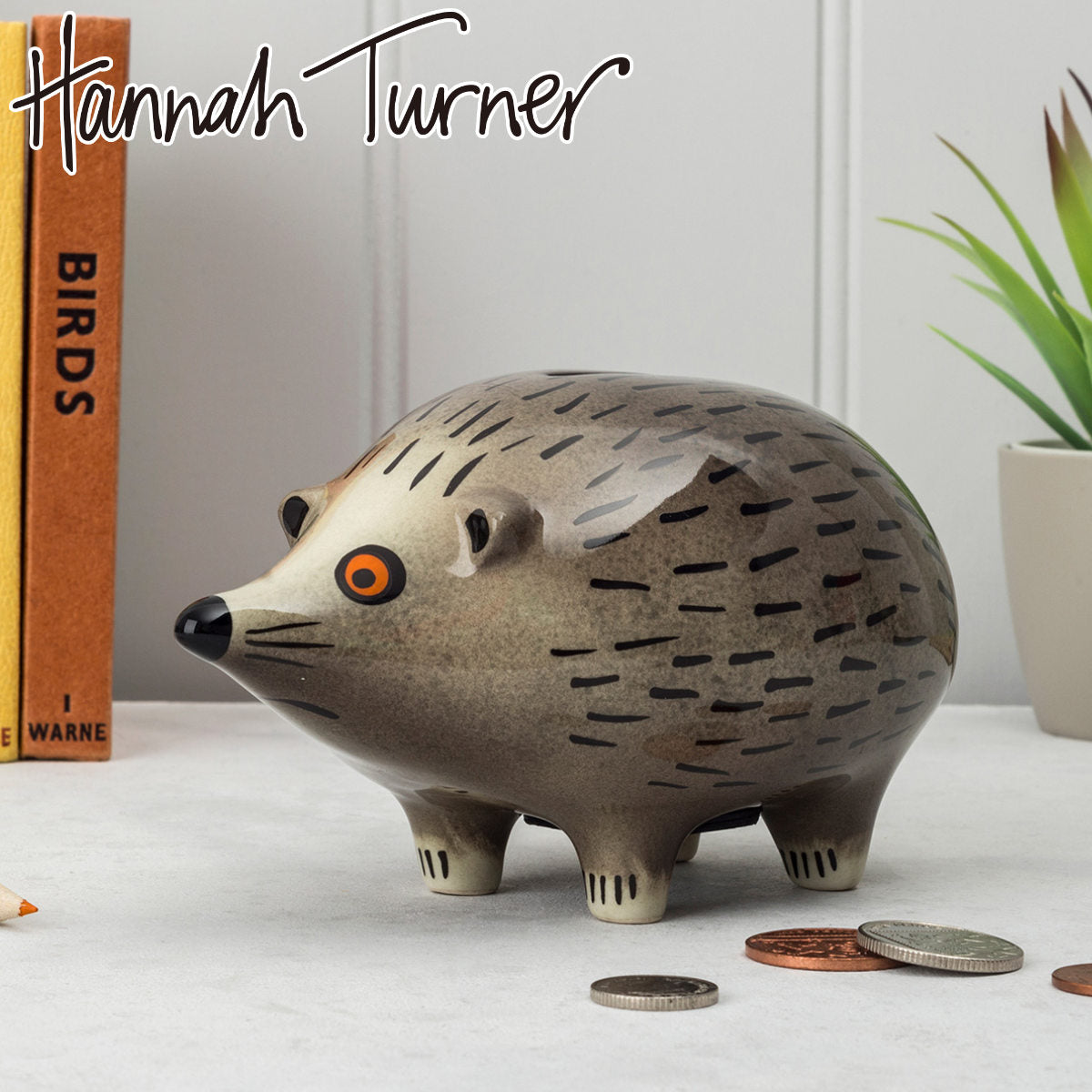 貯金箱 ハリネズミ（Money Box Hedgehog）