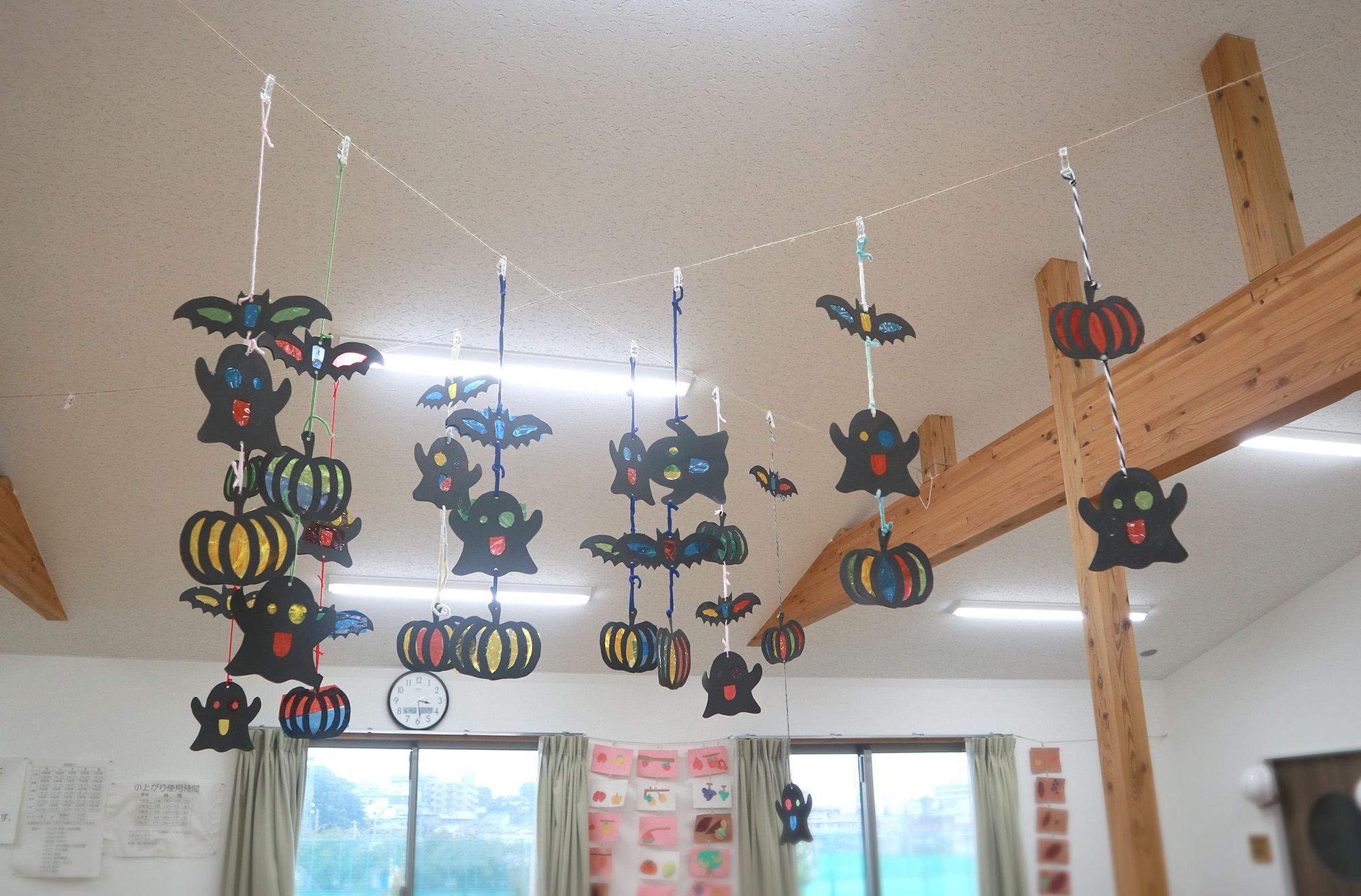 ハロウィン🎃ステンドグラス風モビール | HABILIS design co,ltd