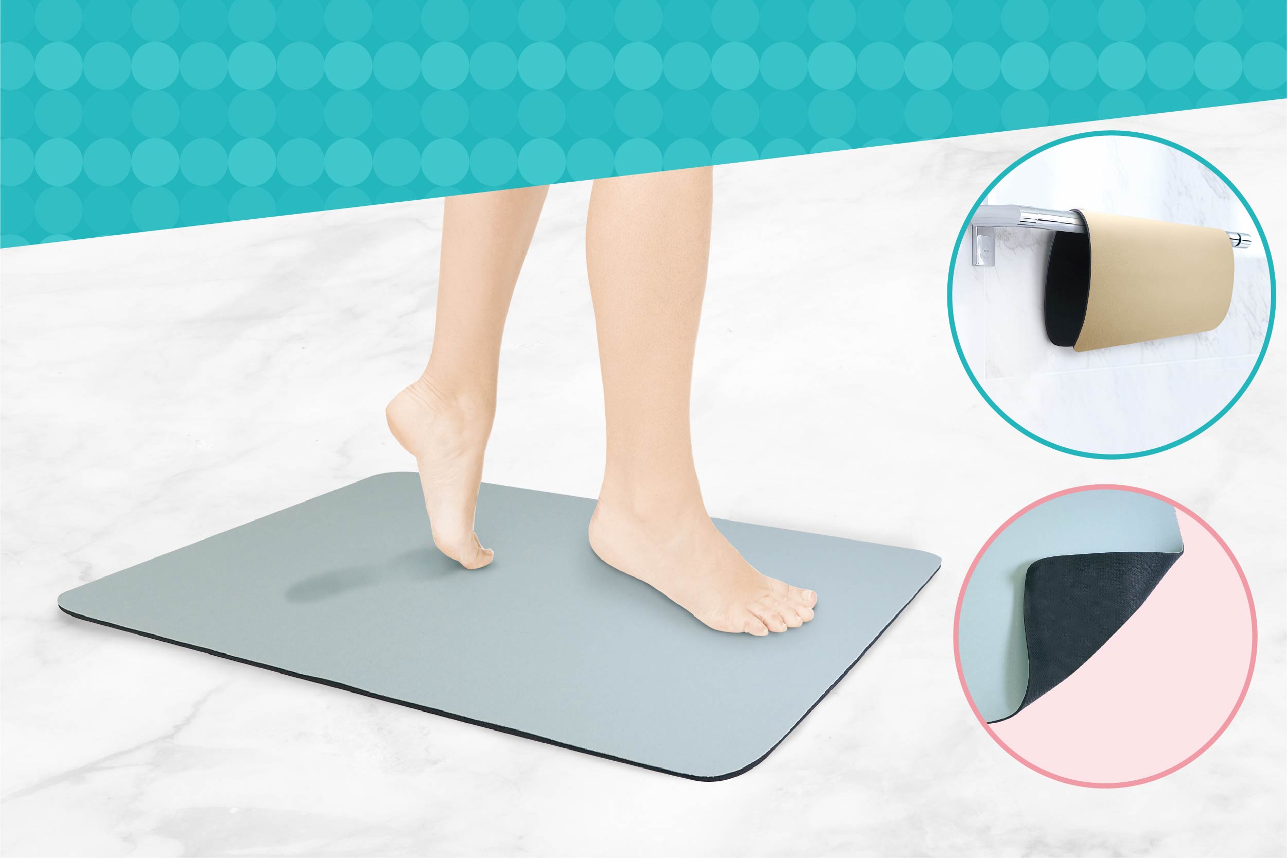 珪藻土ソフトバスマット | 株式会社ハック