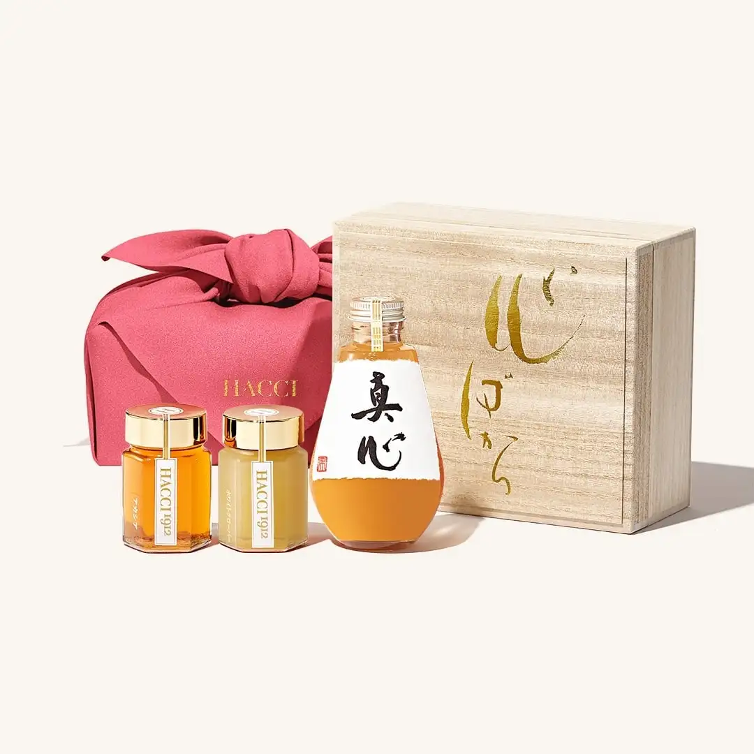 桐箱ドリンクセット（はちみつ飲料、はちみつ2本）｜HACCI公式