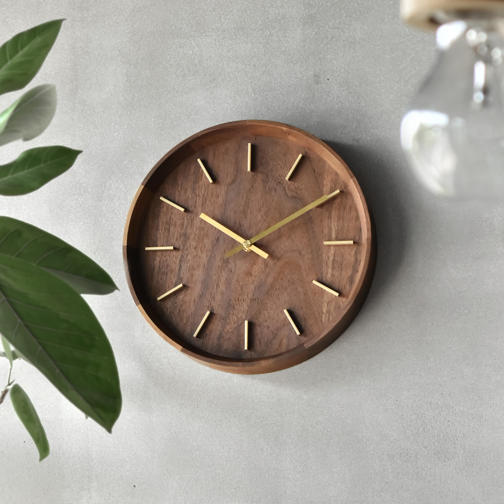 Frame Clock Circle | 名入れギフト・木製デザイン雑貨の直営店｜Hacoa