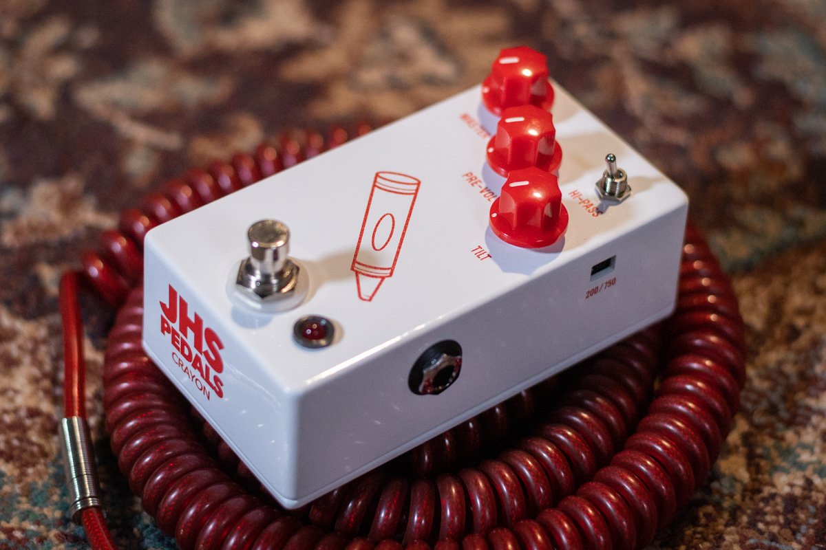 JHS Crayon - Preamp Distortion Fuzz Guitar Effects Pedal