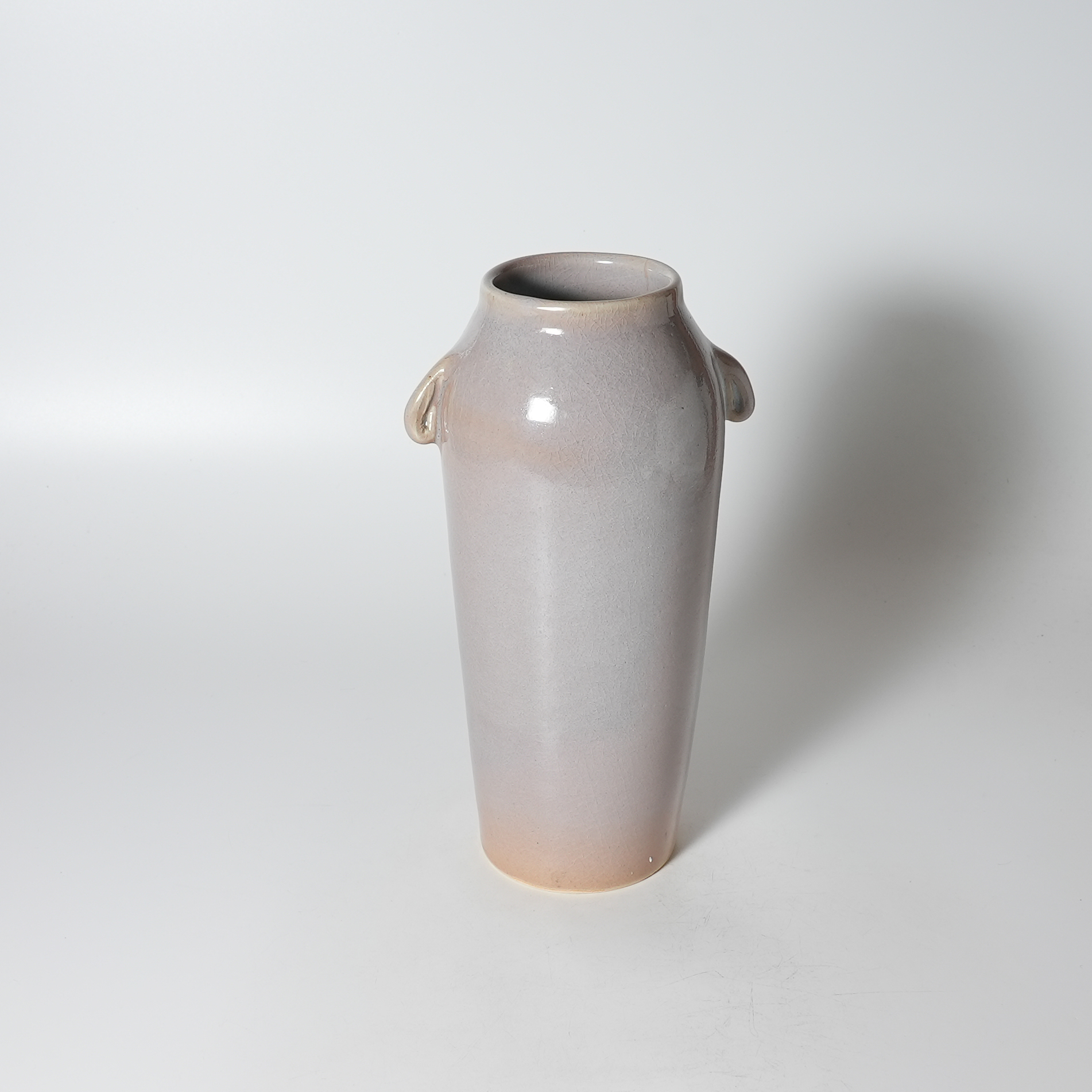 窯変耳付花入 新庄貞嗣 山口県指定無形文化財保持者 萩焼 | 萩焼屋