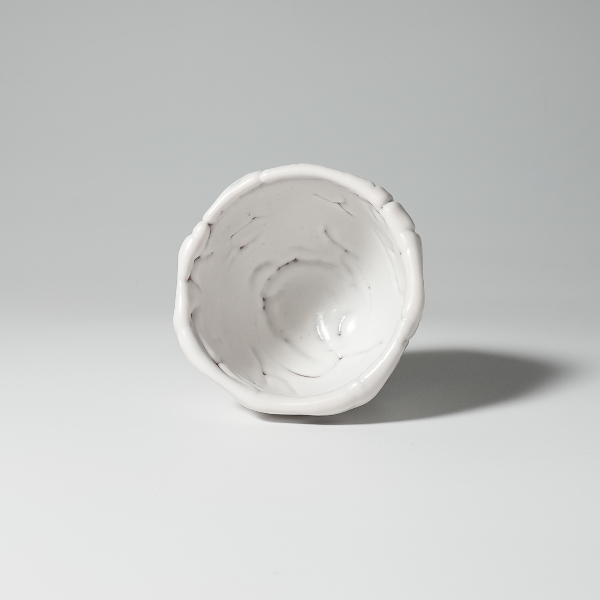 白萩ぐい呑 岡田裕 県指定無形文化財 萩焼 | 萩焼屋Hagiyakiya ネット