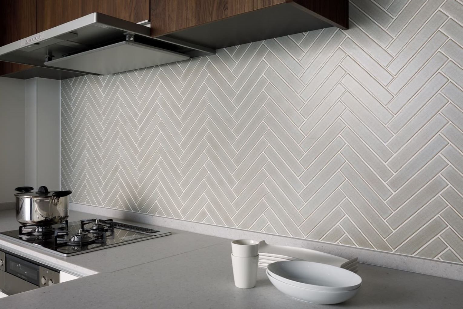 磁器質タイル MILKA BORDER ミルカボーダー [227×40角]｜タイル｜室内