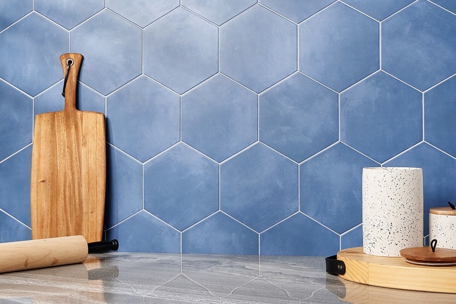 磁器質タイル ヘキサート無地 [六角形]｜タイル｜室内壁タイル｜室内床