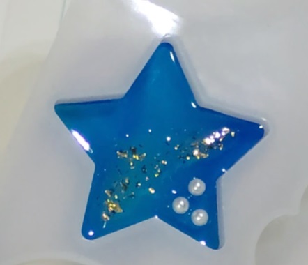 レジンで星型ヘアゴムの作り方☆大人も子供も使える！推し活レジン☆
