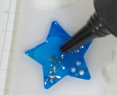 レジンで星型ヘアゴムの作り方☆大人も子供も使える！推し活レジン☆