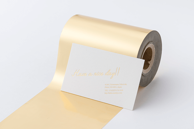 つや消し金箔111 | 高級名刺・箔押し印刷・名入れ専門店 あさだ屋公式