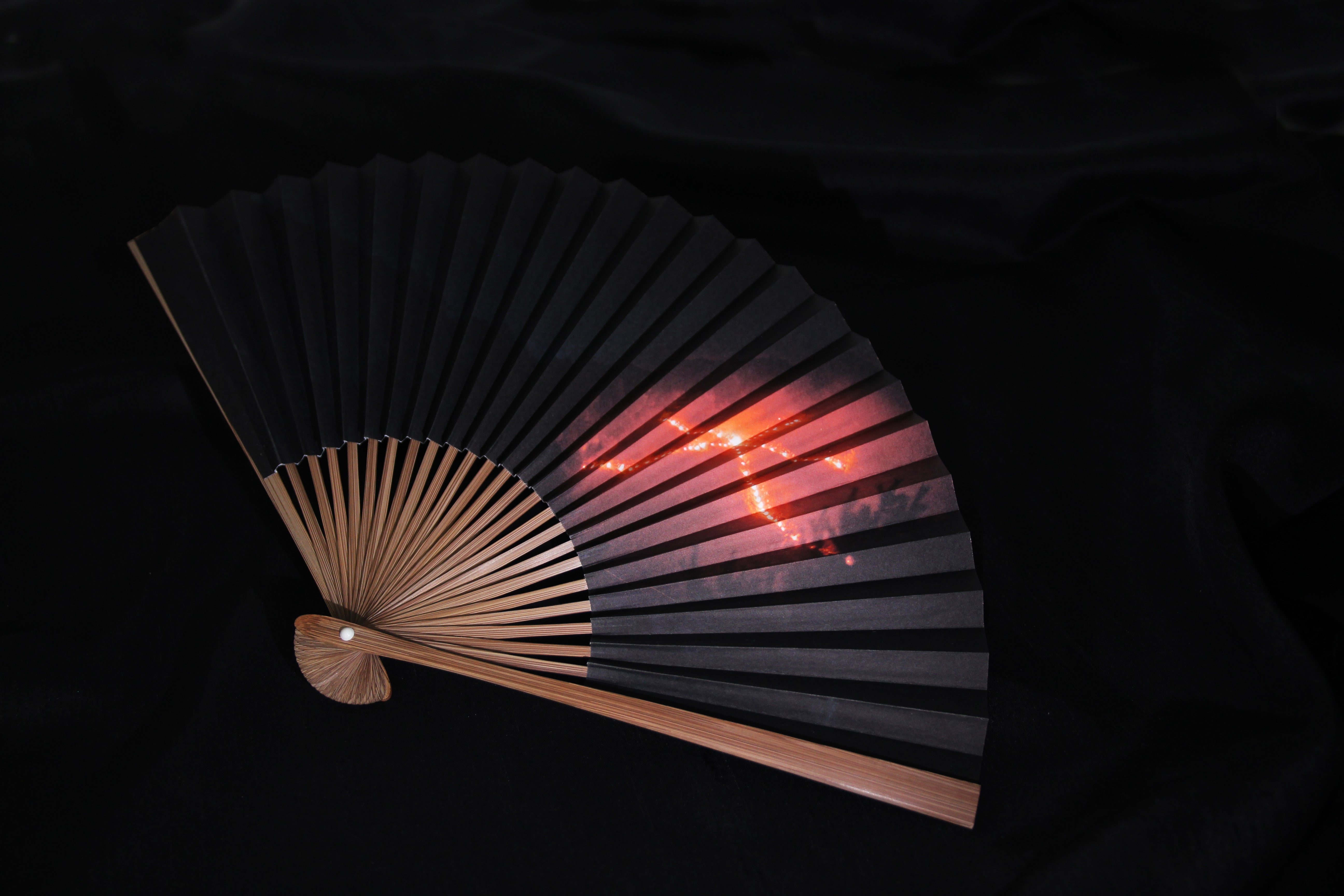 五山の送り火「大文字」 七寸五分 扇子 – 白竹堂オンラインショップ