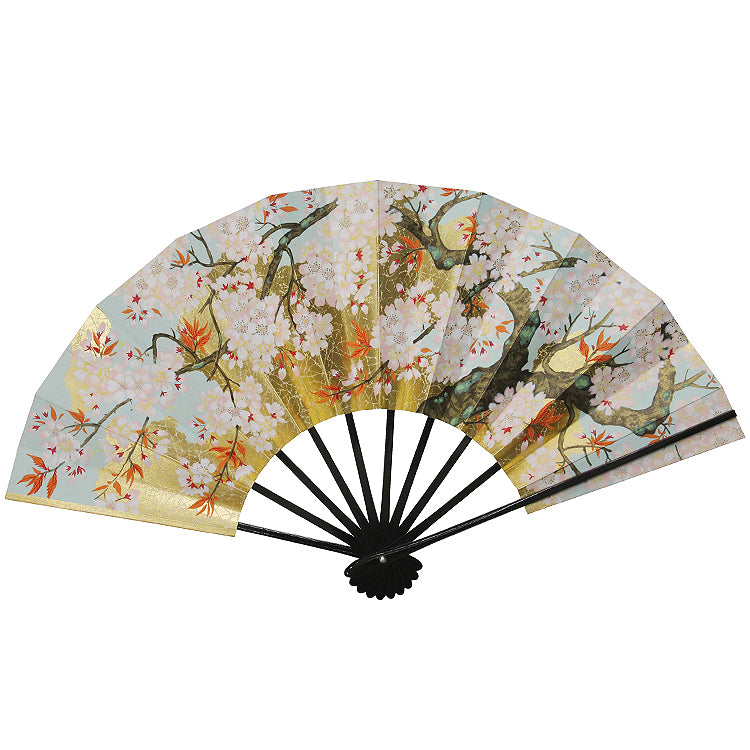 真作/英一蝶/桜案山子/極札付/布袋屋掛軸HD-441