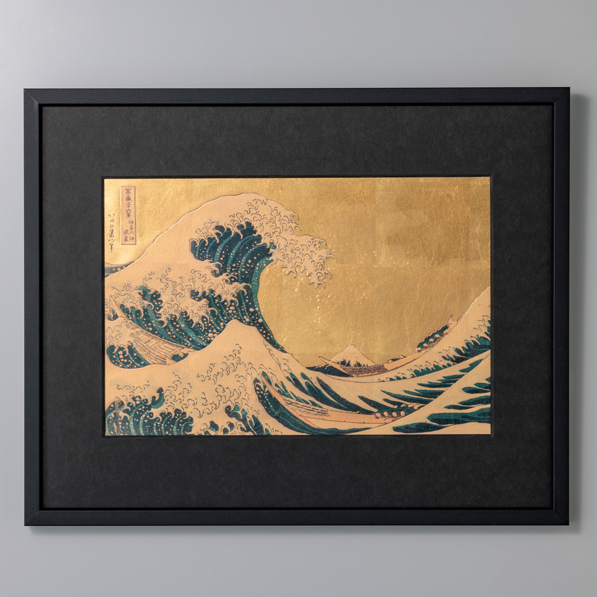 箔一 hakuichi 金箔 金沢箔 金沢 工芸品 箔名画 立体額 赤富士