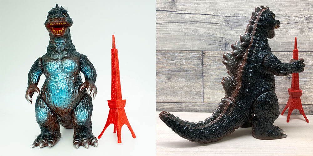 商品情報】ブルマァク “ゴジラ50″＆”東宝ミニ怪獣4点セット”が登場