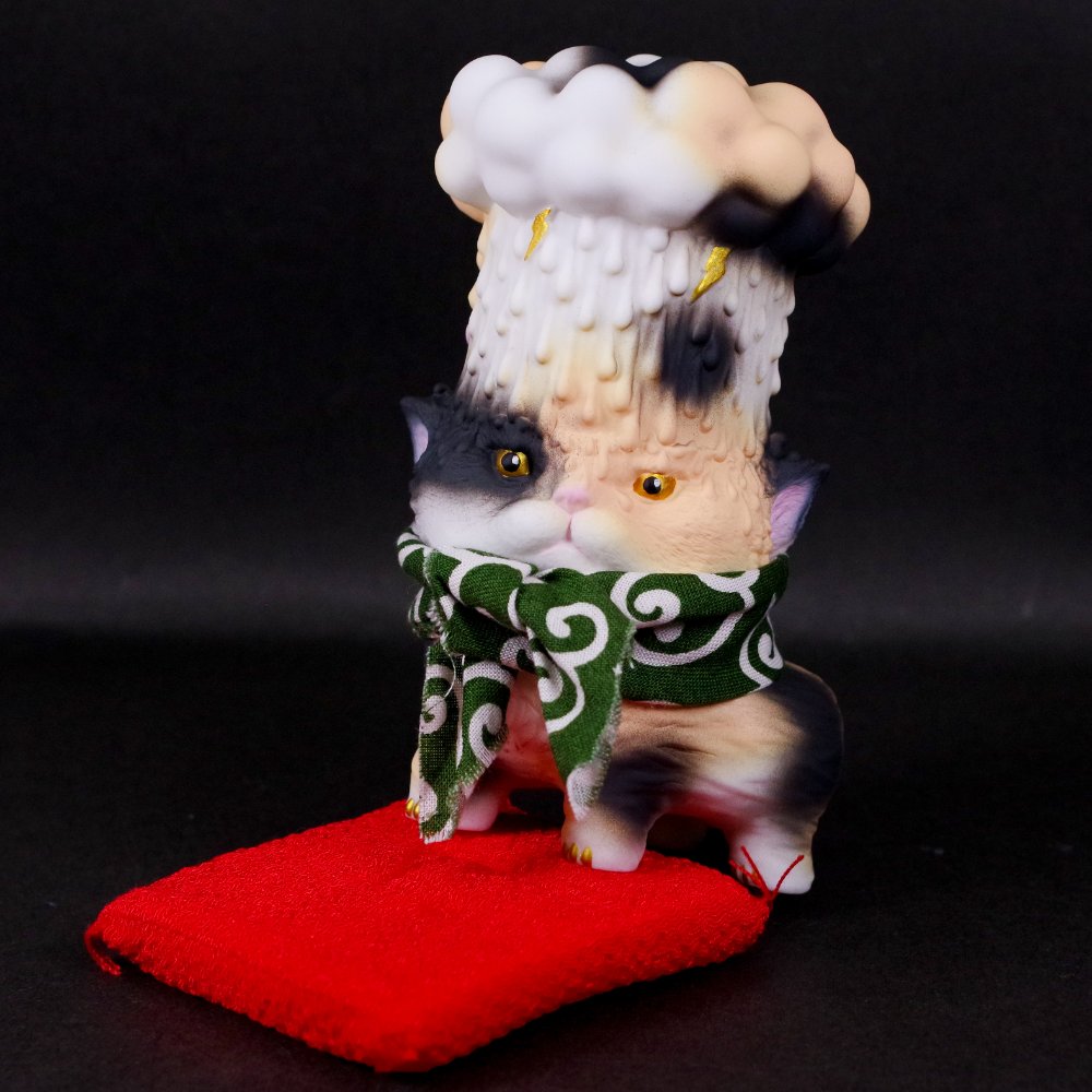 8月15日(木)18時より抽選開始】【もうこやま】どしゃぶり三毛猫が登場