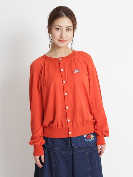 大きいサイズ][15号 19号 ]SUPER HAKKA×宮嵜蘭「マギー」刺繍ギャザー