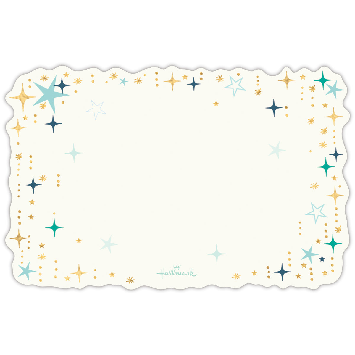ダイカットスター【ミニメッセージカード】日本ホールマークの