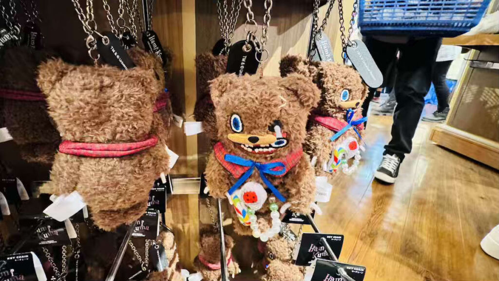 USJハミクマパンクグッズ2024全グッズ一覧・値段その3【キーチェーン