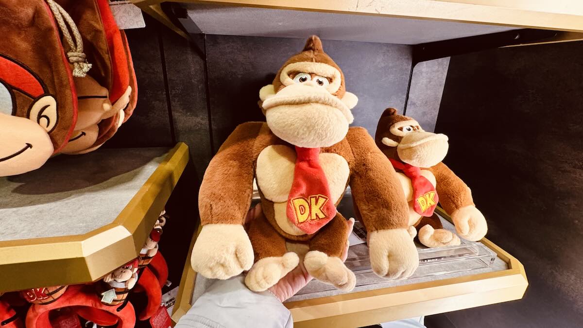 USJドンキーコングカントリーグッズ：ぬいぐるみ、キーチェーン