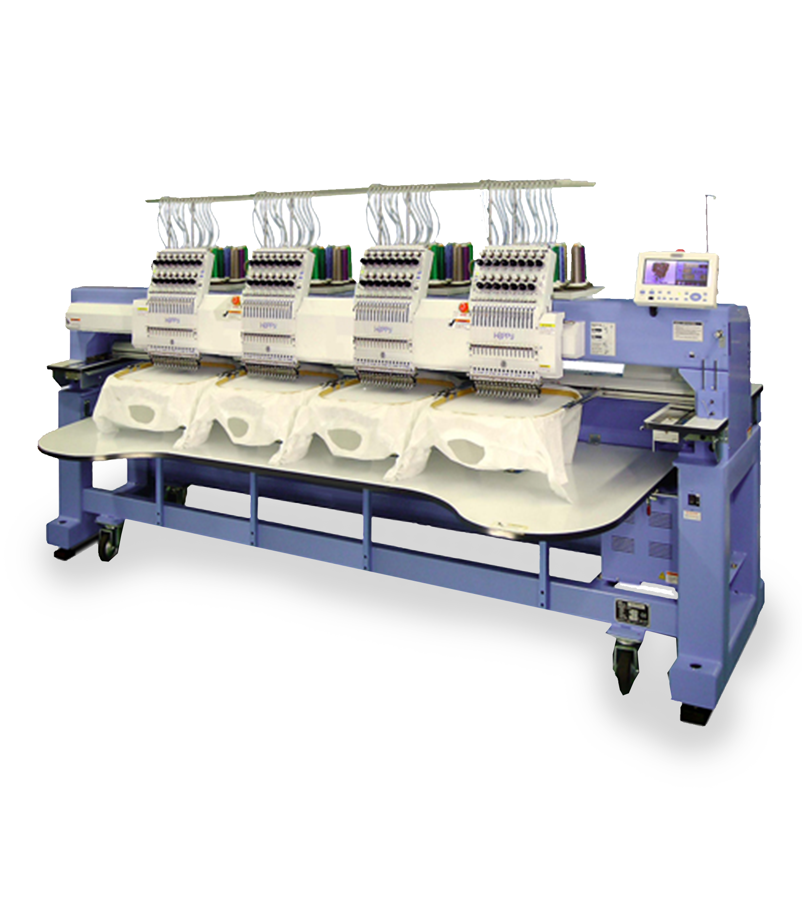 Happy Machines | HappyJapan Multi-needle Embroidery Machines