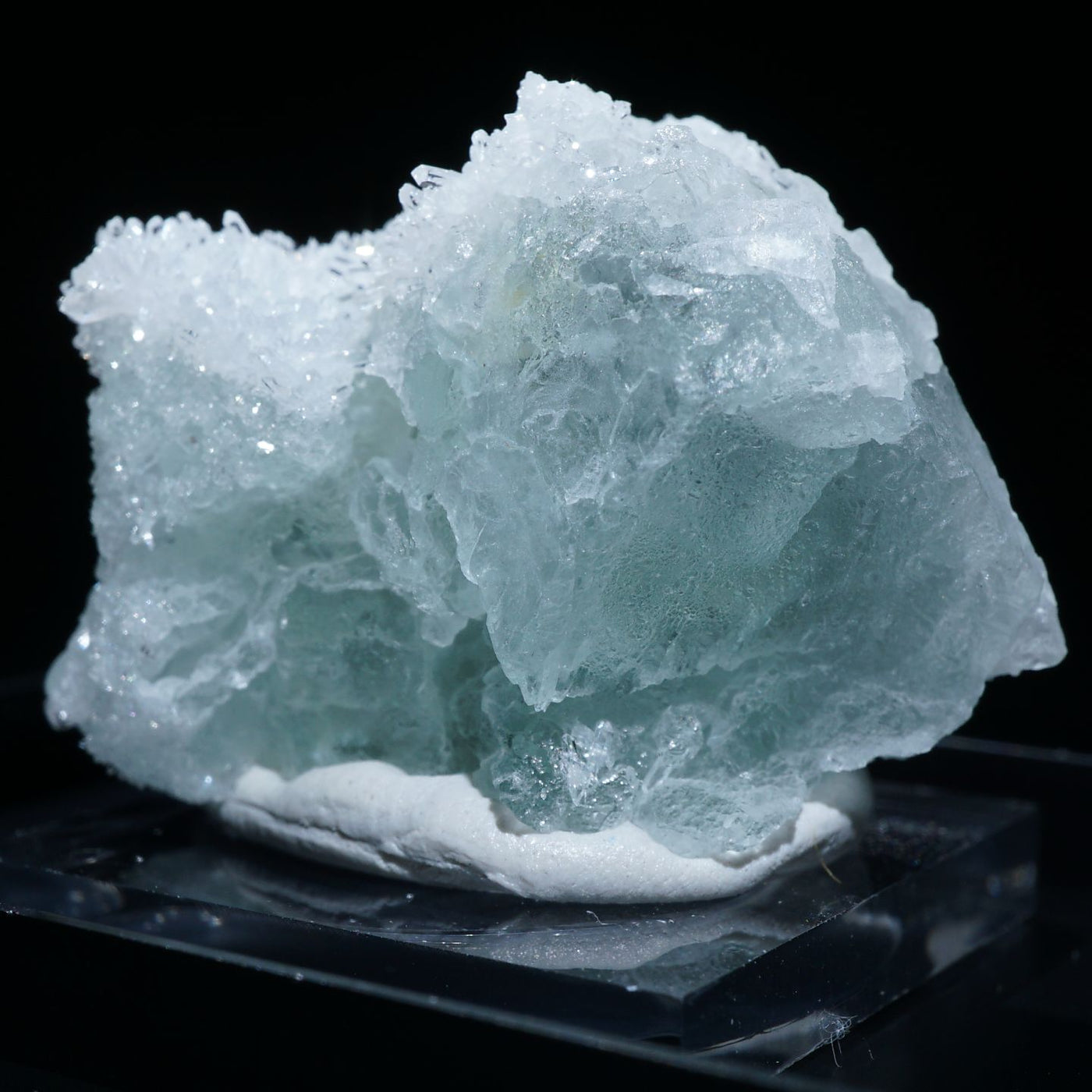 中国 ヤオガンシャン産 フローライト・水晶|ハッピーギフト – 天然石