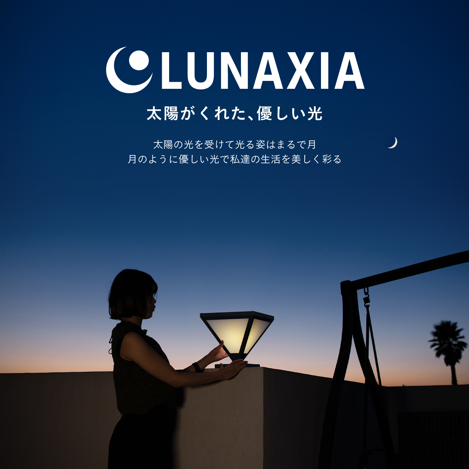 エクステリア 照明 ライト ソーラーライト 外構 LUNAXIA DX 20