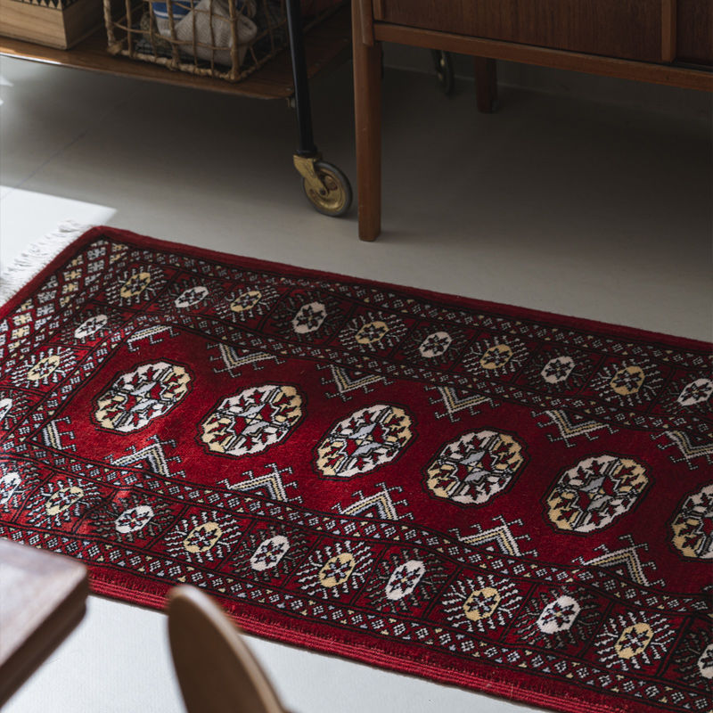 手織り ウール100% 「パキスタン緞通 ボハラ」 | Happy Rug Market