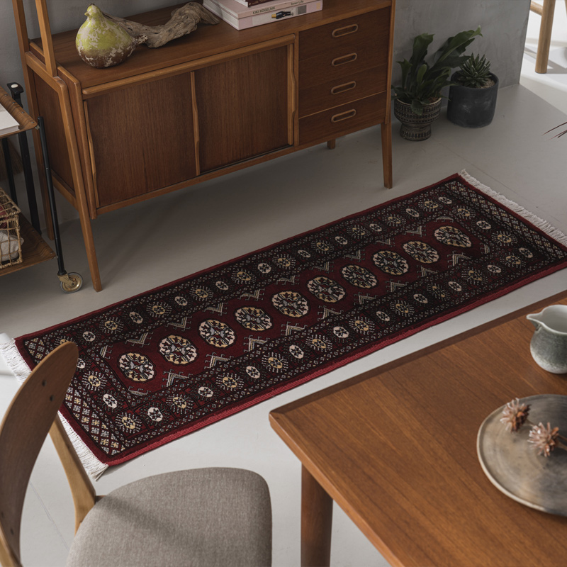 手織り ウール100% 「パキスタン緞通 ボハラ」 | Happy Rug Market