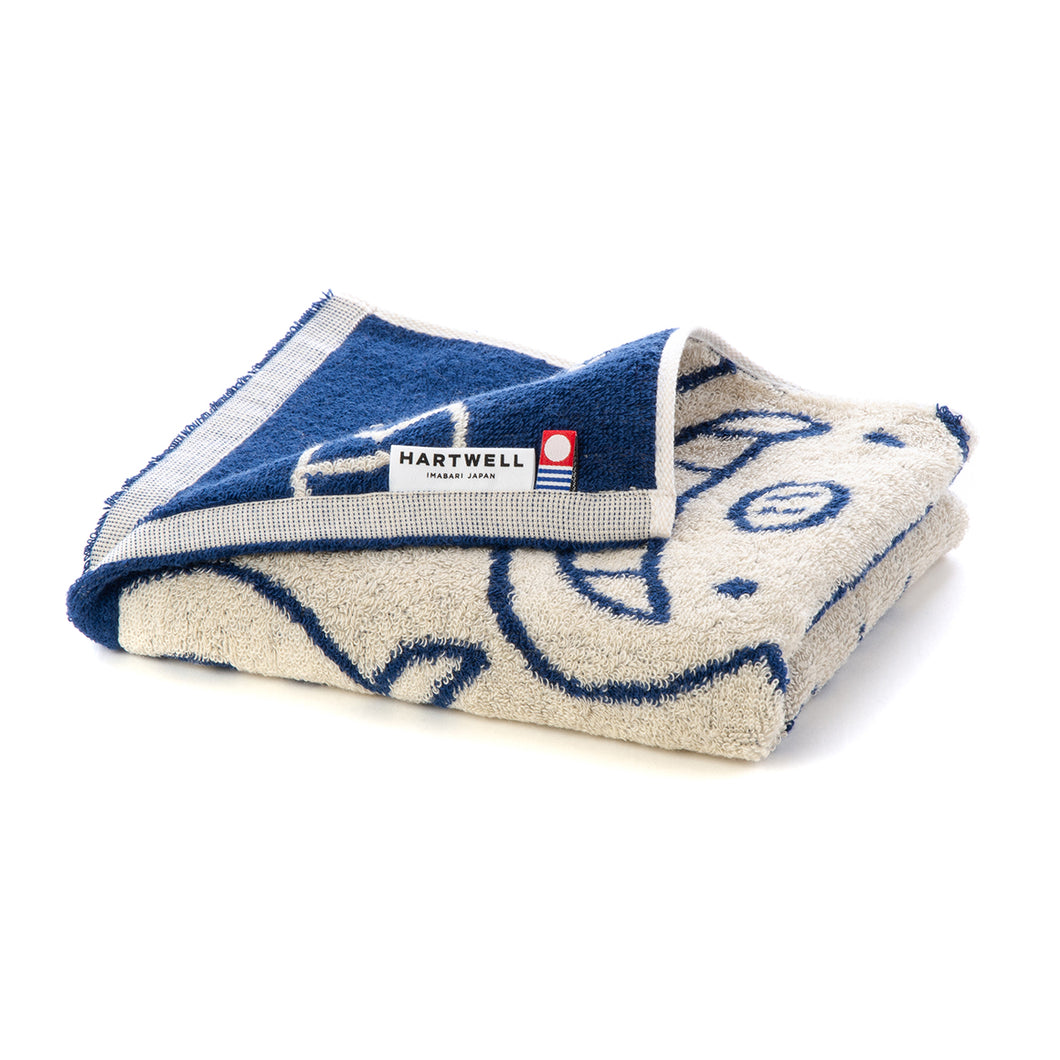 simple b peace2 フェイスタオル｜今治の老舗タオルメーカー【ハート