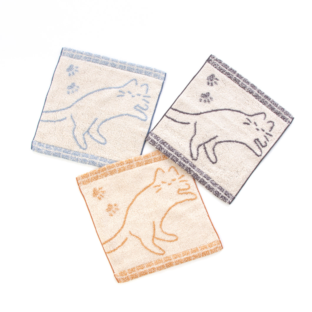 全色セット すやねこ ハンカチ｜今治の老舗タオルメーカー【ハート