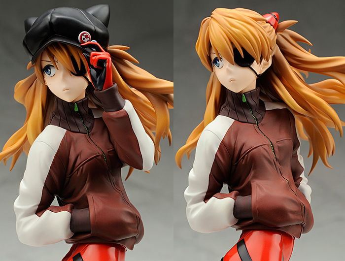 エヴァ グッズ：Q 1／7 式波・アスカ・ラングレー ジャージVer