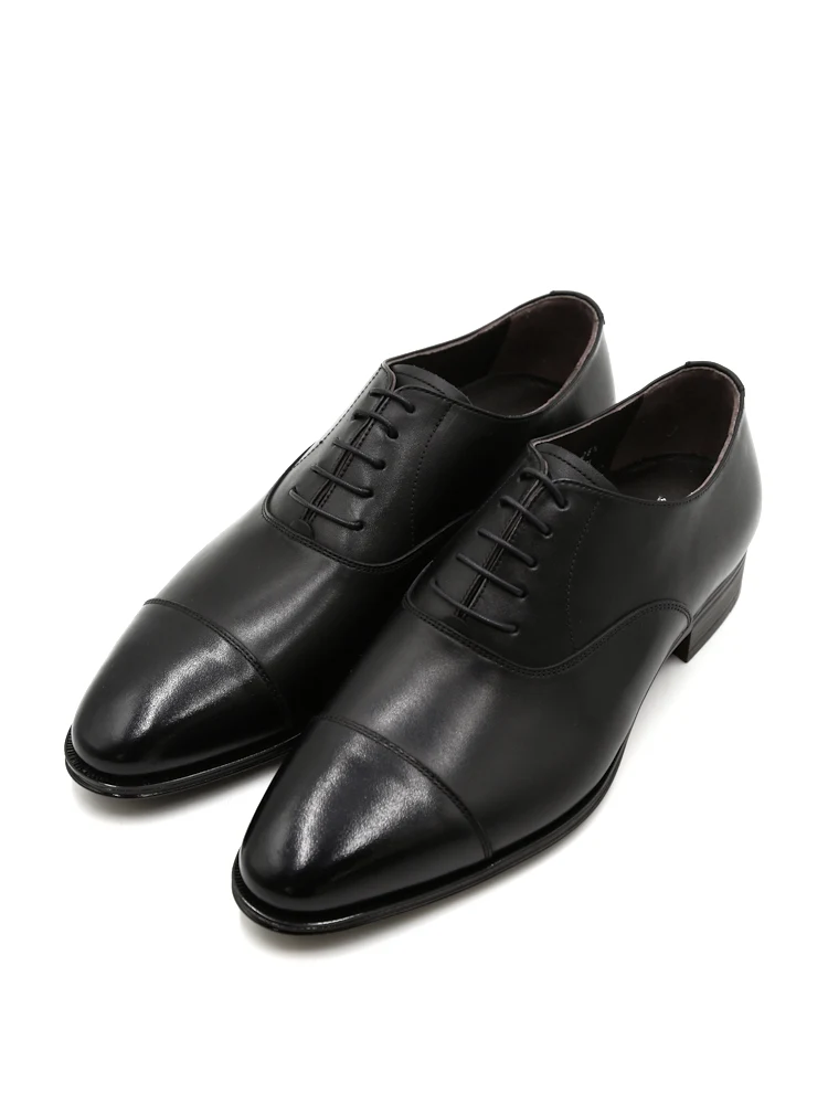 消臭加工】ビジネスシューズ ストレートチップ 外羽根 ラウンドトゥ