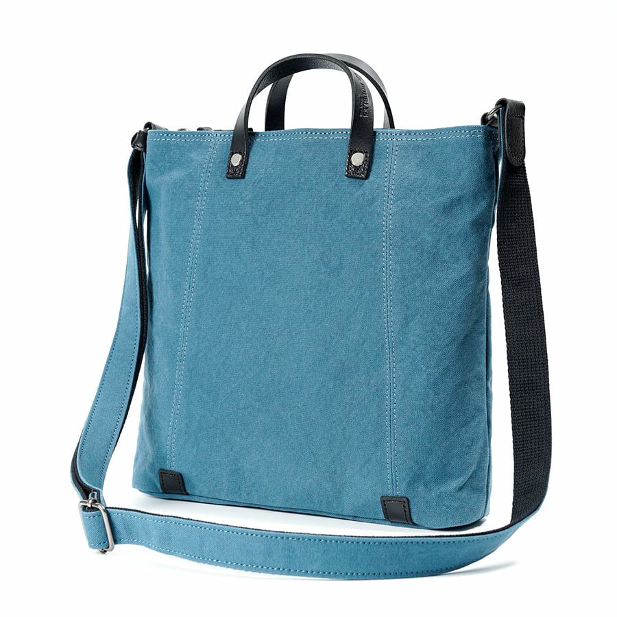 公式】 DOUBLES 2wayトートショルダー 国産帆布10号×牛革 BQZ-7436