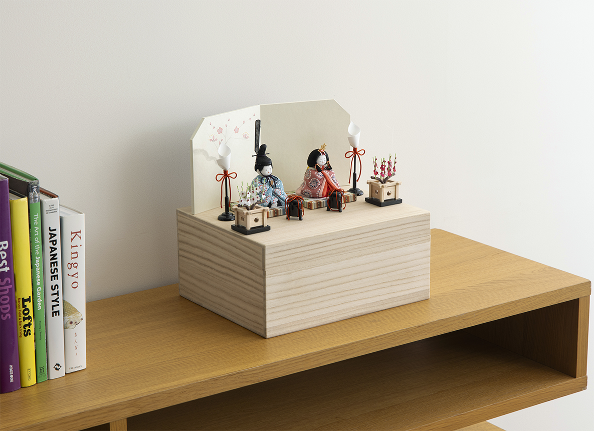 桃山雛 収納箱入り | 五色 雛人形・五月人形の原孝洲