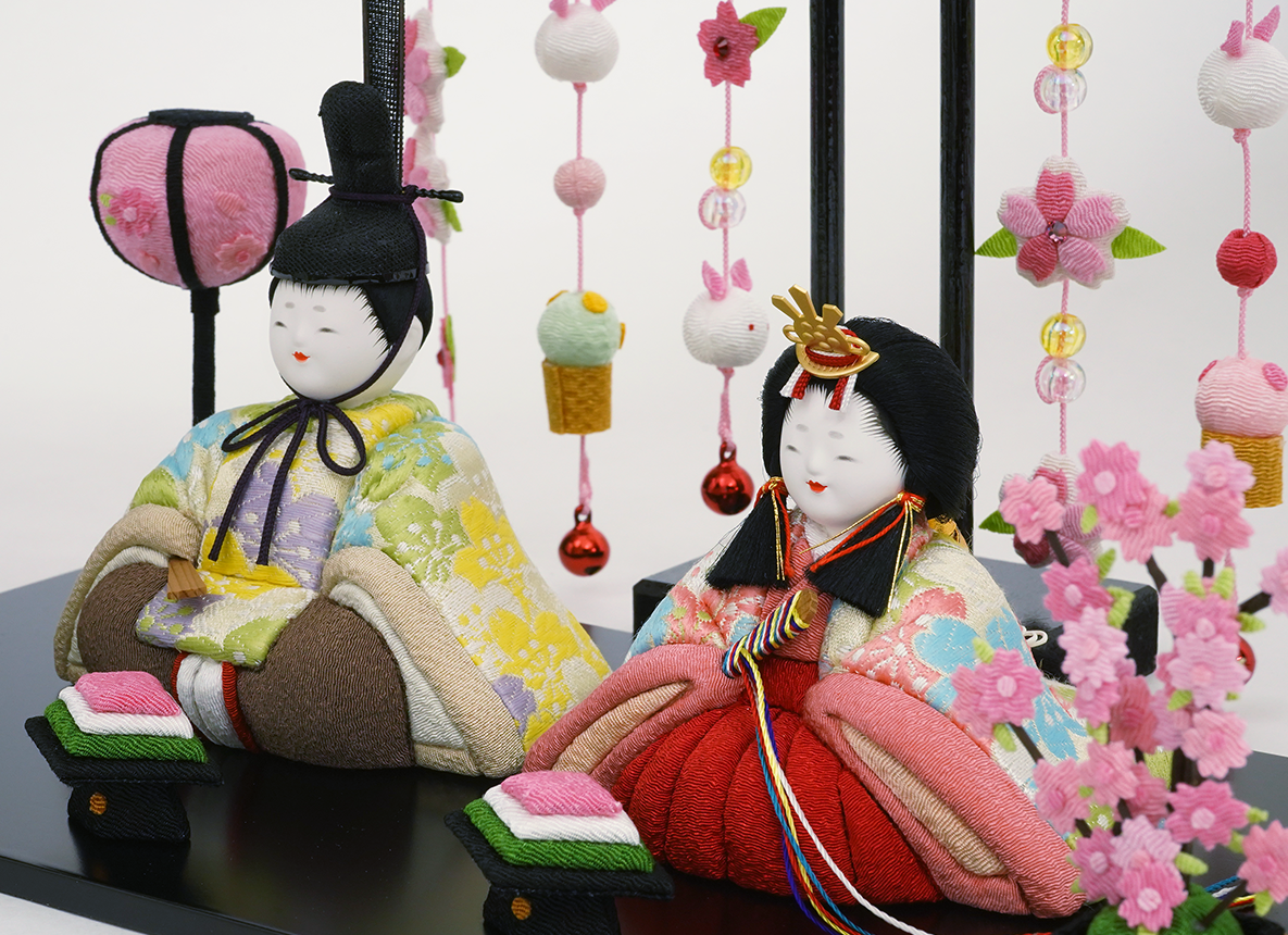 子福雛 花のれん | 五色 雛人形・五月人形の原孝洲