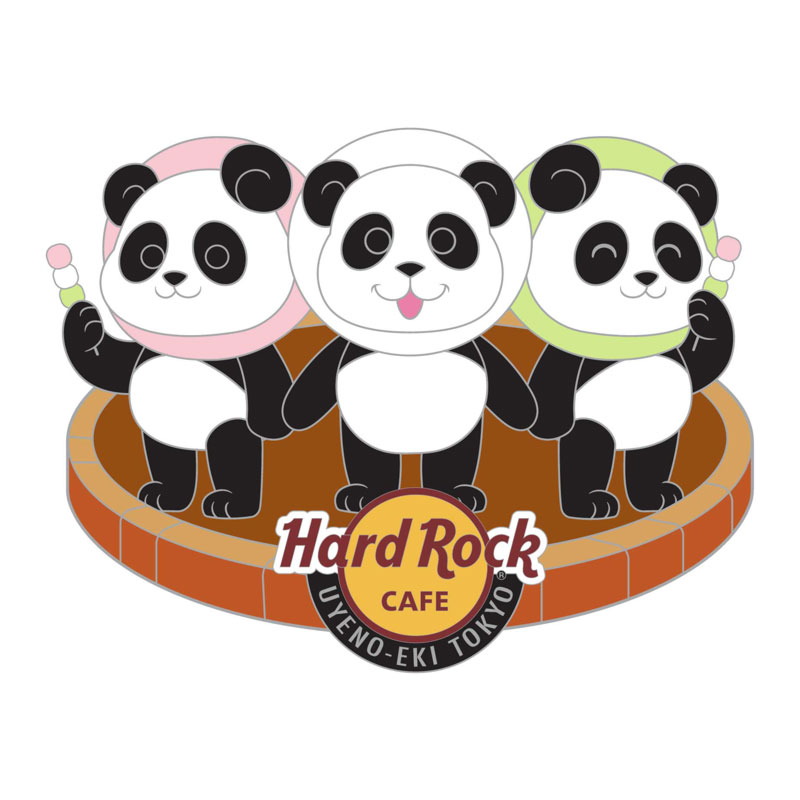 上野店限定 : Spring Pandas Pin | Hard Rock Cafe Japan – ハード