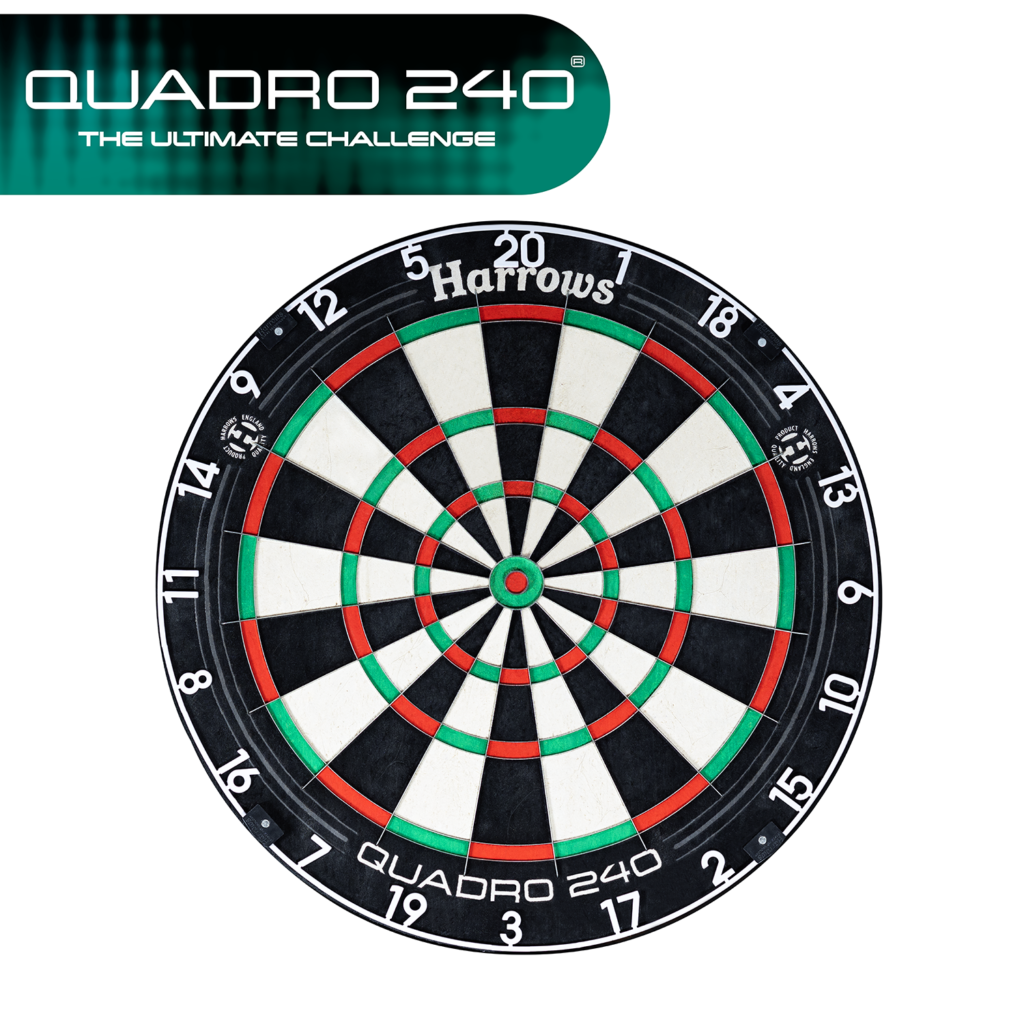 QUADRO 240 DARTBOARD - Harrows Japan オフィシャルサイト