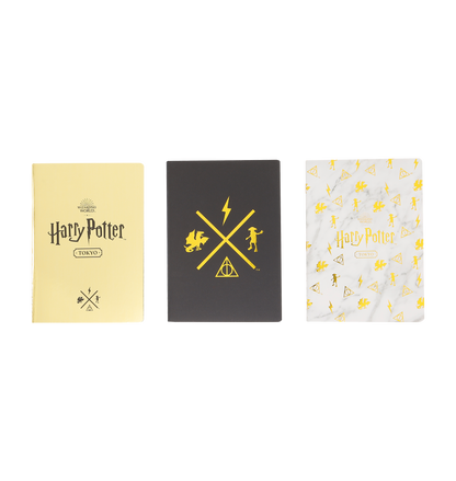 ノート3冊セット A6｜ハリー・ポッター ショップ オンライン ジャパン